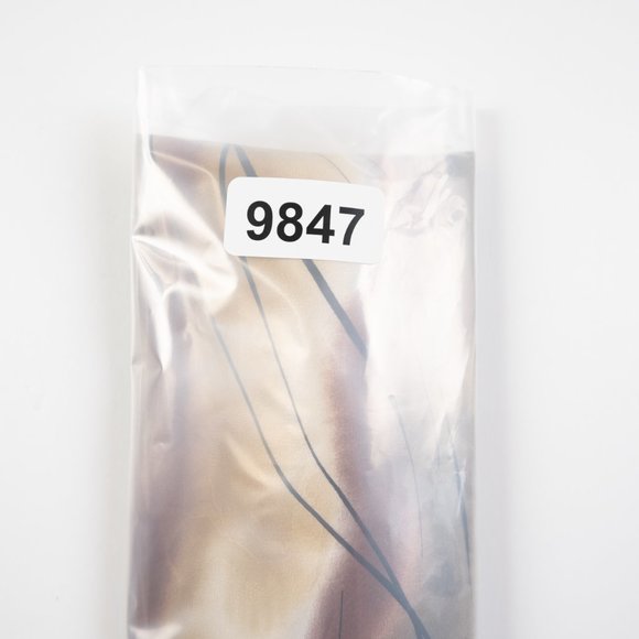 Elegant Brown and Tan Men's Tie - Picture 8 of 8